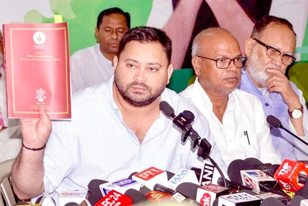 Election Commission rejects Tejashwi Yadav's claim of missing name in draft electoral roll.